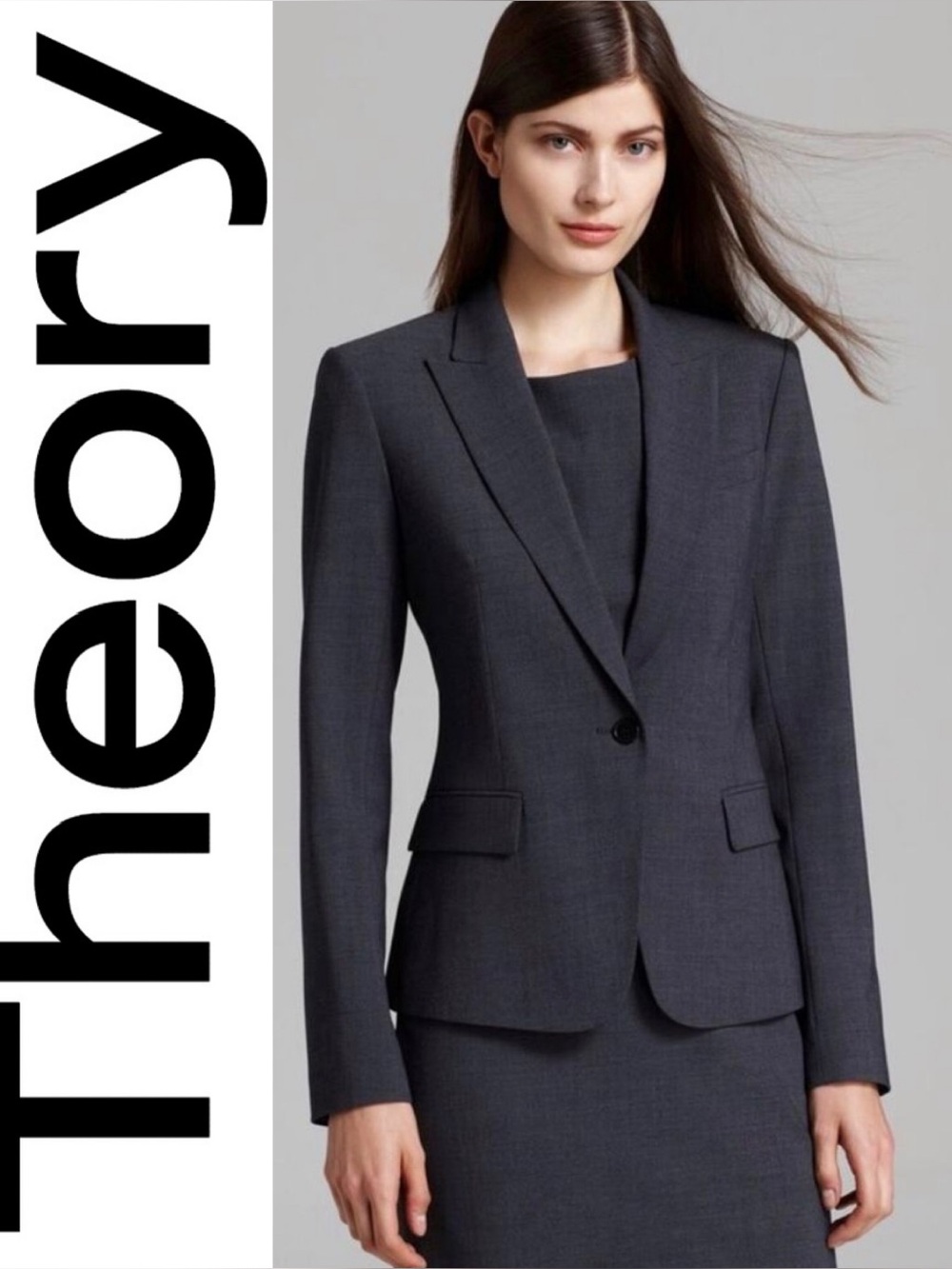 THEORY Single Breasted Blazer